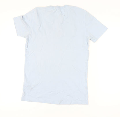Mens UK Size M Calvin Klein Jeans Blue  T-Shirt