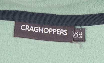 Craghoppers Women's Green Fleece Sweatshirt Size 10