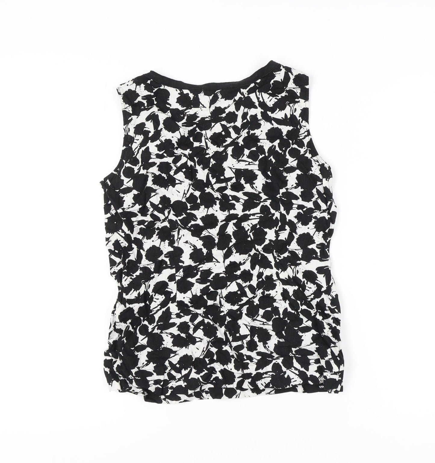Womens UK Size 8 Marks and Spencer Black Camisole Blouse