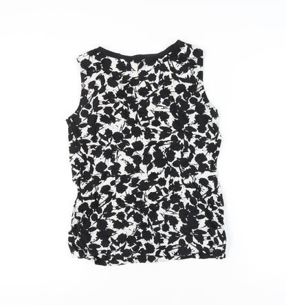 Womens UK Size 8 Marks and Spencer Black Camisole Blouse