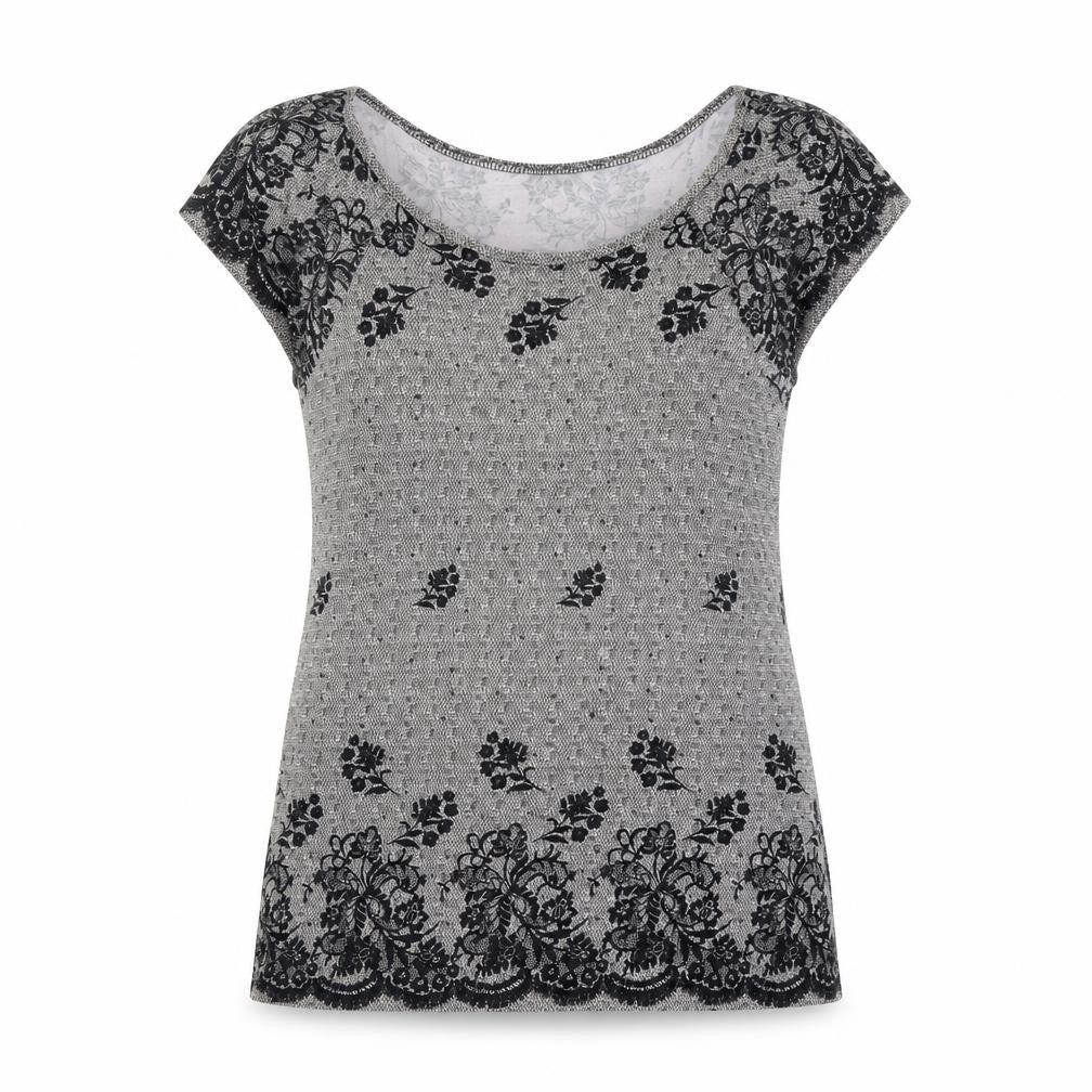 Womens UK Size M H&M Black  T-Shirt