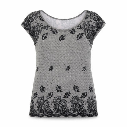 Womens UK Size M H&M Black  T-Shirt