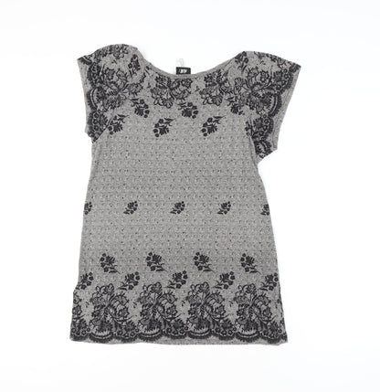 Womens UK Size M H&M Black  T-Shirt