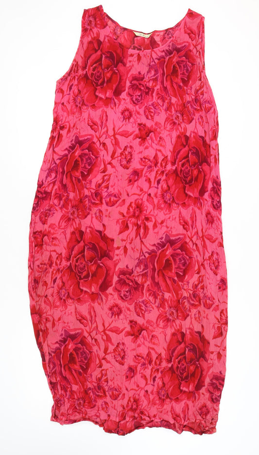 Berkertex Women's Floral Sleeveless Dress Size 14