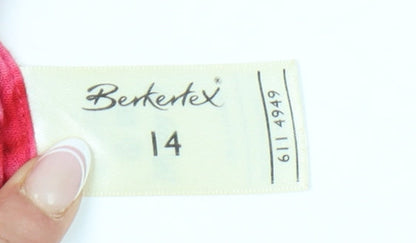 Berkertex Women's Floral Sleeveless Dress Size 14