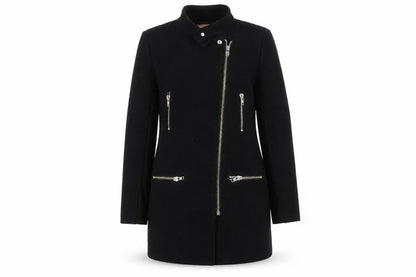 Missguided Women's Black Biker Jacket Size 10