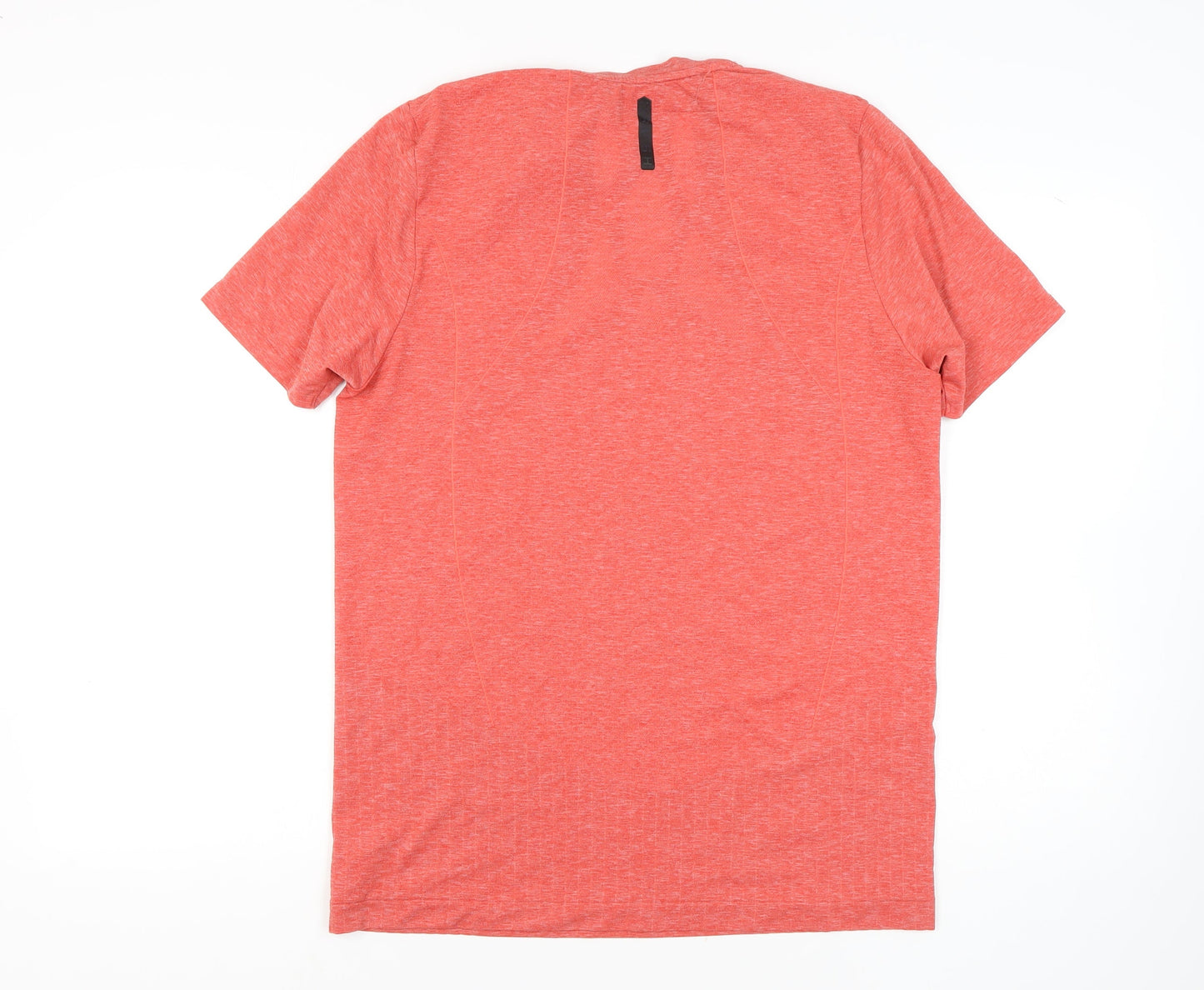 Under Armour Men's Orange T-Shirt L Gym Training