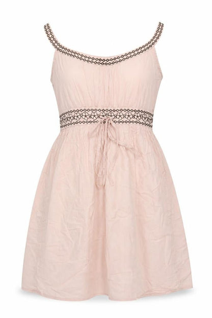 Mantaray Women's Pink A-Line Sleeveless Dress Size 8