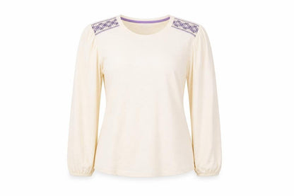 Womens UK Size 14 Marks and Spencer Ivory Basic Blouse