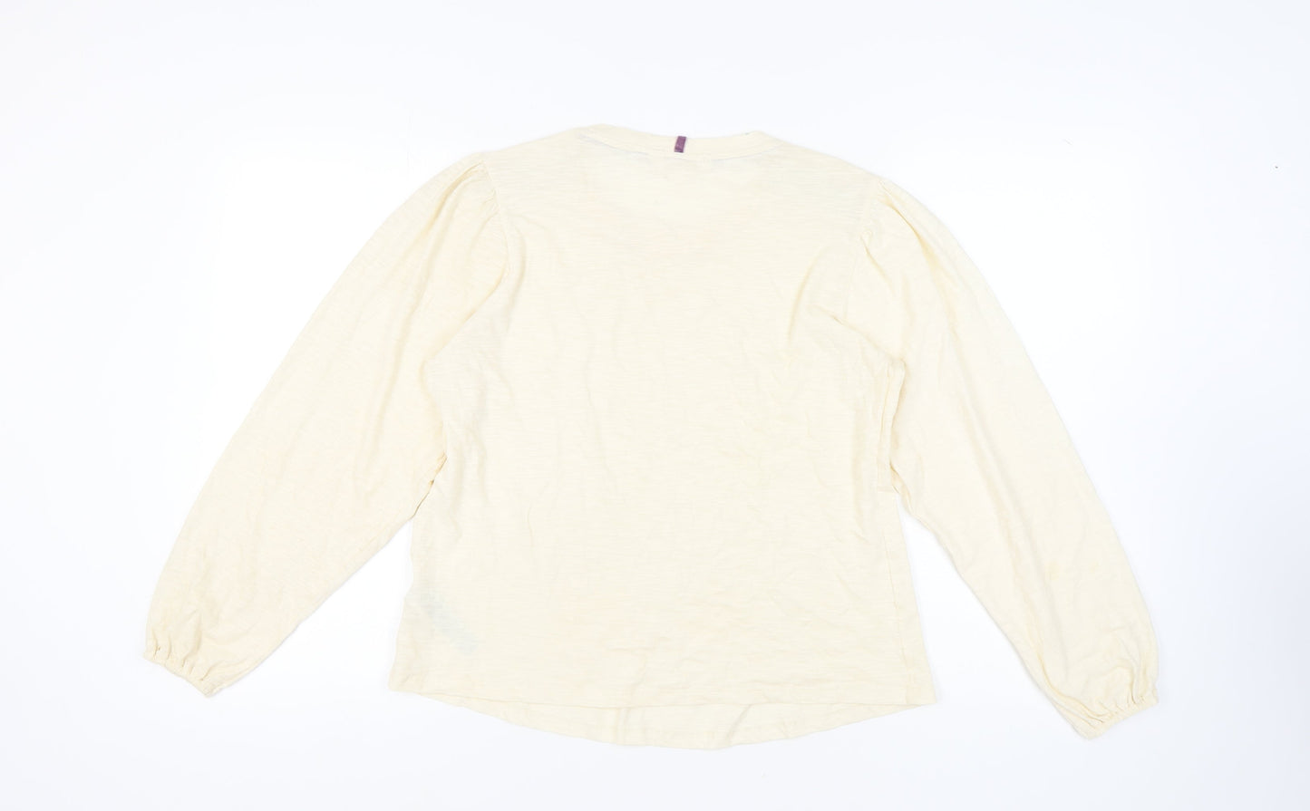 Womens UK Size 14 Marks and Spencer Ivory Basic Blouse