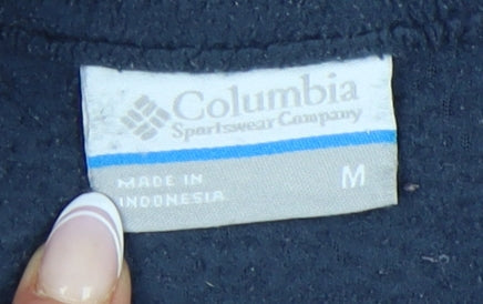 Columbia Women's Blue Fleece Jacket M - Casual Outdoor Essential