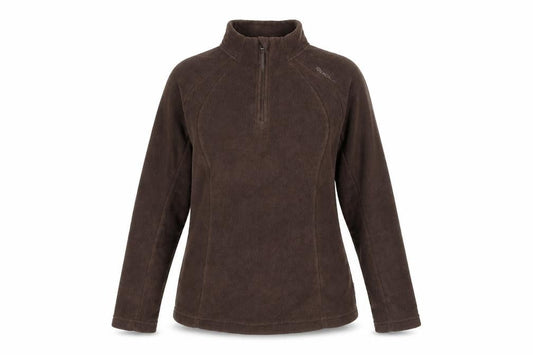 Womens UK Size S DECATHLON Brown Pullover Sweatshirt