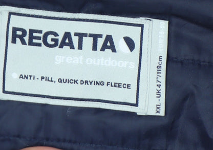 Mens UK Size 2XL Regatta Blue Basic Jacket