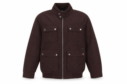 RJR.John Rocha Men's Brown Jacket, Large, Stand-Up Collar 42"-44"