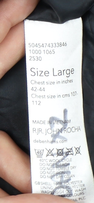 Mens UK Size L RJR John Rocha Brown Basic Jacket