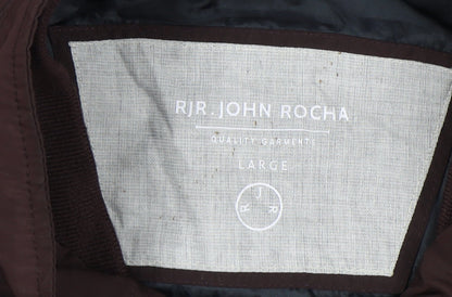 Mens UK Size L RJR John Rocha Brown Basic Jacket