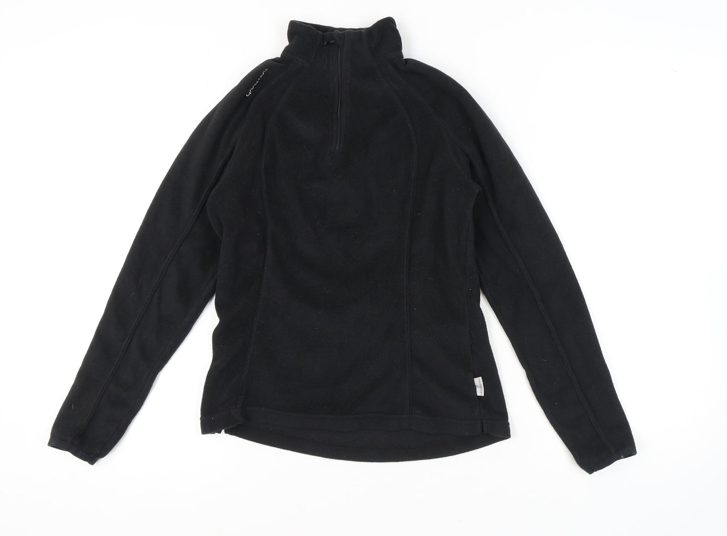 Womens UK Size S Decathlon Creation Black Pullover Sweatshirt