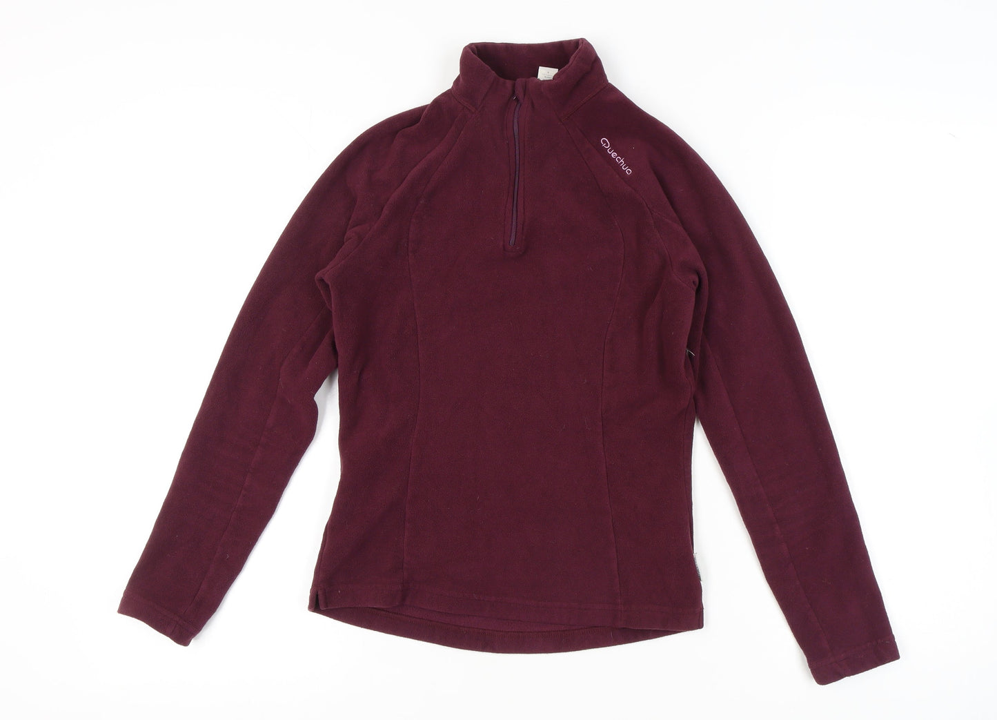 Decathlon Women's Purple High Neck Pullover Sweatshirt