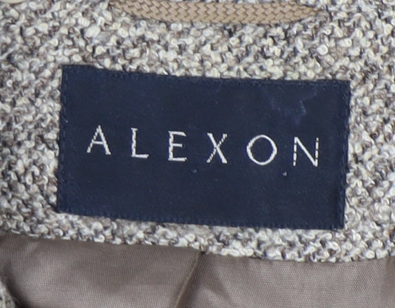 Womens UK Size 14 Alexon Regular Beige Blazer