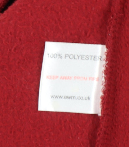 Mens UK Size M One Valley Red Basic Jacket