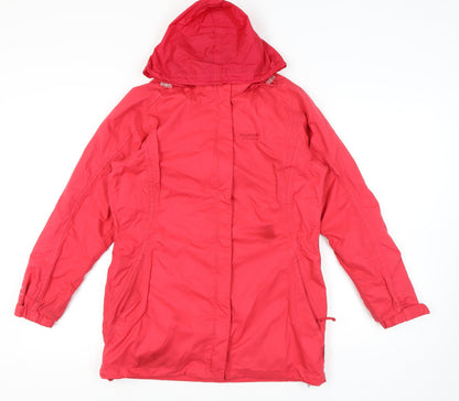 Womens UK Size 10 Regatta Red Rain Coat