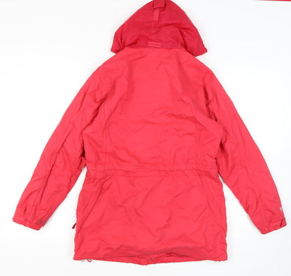 Womens UK Size 10 Regatta Red Rain Coat