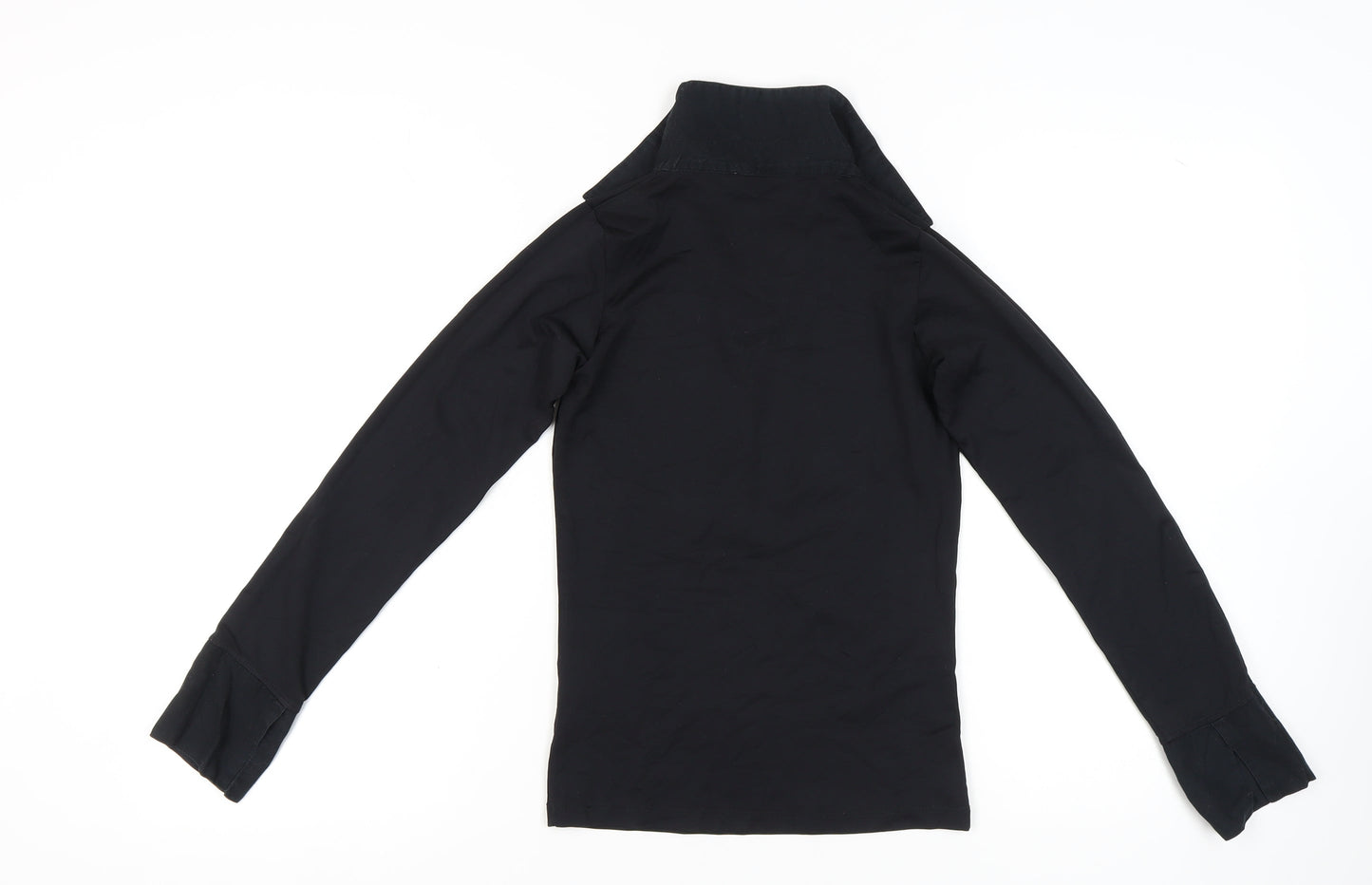 d.e.c.k. by Decollage Women's Black Long Sleeve Top S