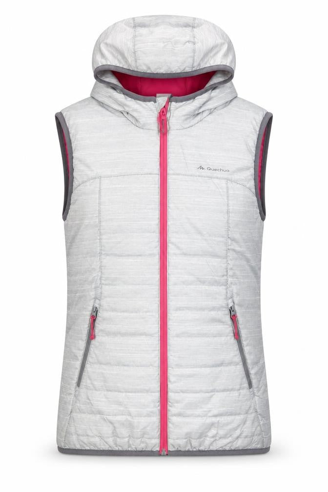 Teens UK Size 12 DECATHLON Grey Puffer Jacket