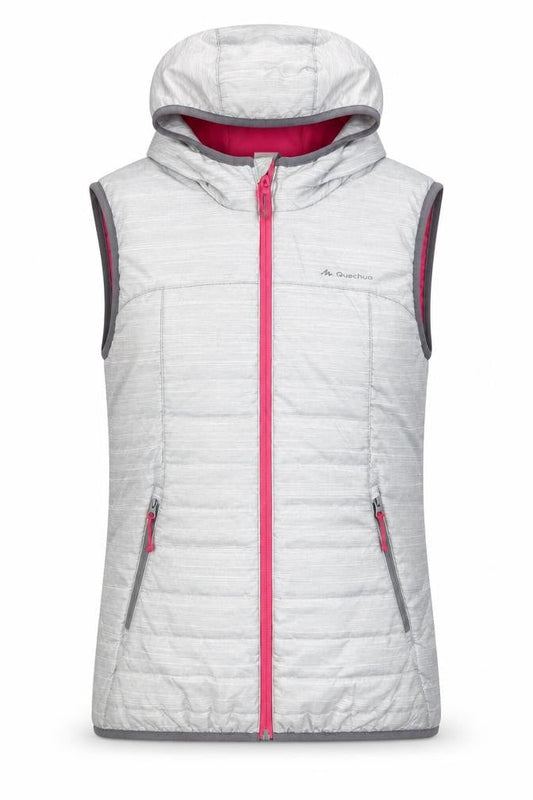 Teens UK Size 12 DECATHLON Grey Puffer Jacket