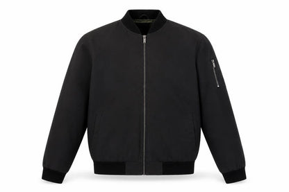 Mens UK Size M Burton Menswear London Black Bomber Jacket