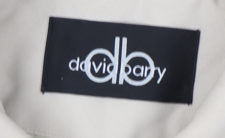 Womens UK Size 16 David Barry Beige Basic Jacket