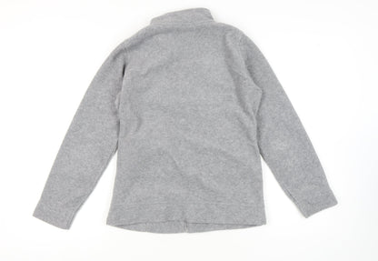 Womens UK Size S ISLE Grey Basic Jacket