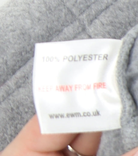 Womens UK Size S ISLE Grey Basic Jacket