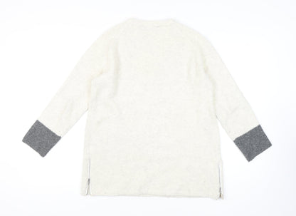 Womens UK Size 14 Principles by Ben de Lisi Ivory Pullover Jumper