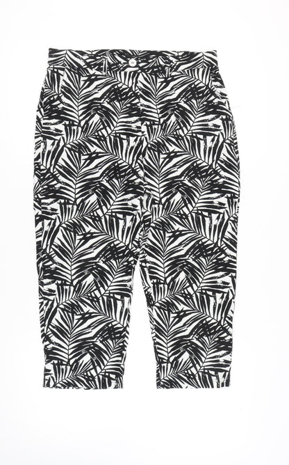 Womens UK Size 14 Anna Rose Regular Fit Casual Multicoloured Trousers