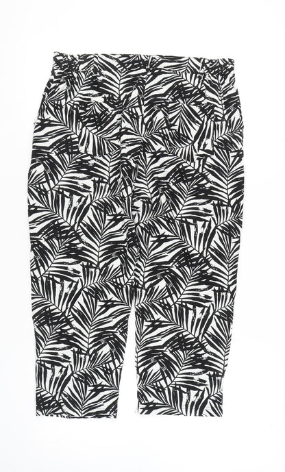 Womens UK Size 14 Anna Rose Regular Fit Casual Multicoloured Trousers