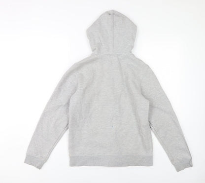 Champion Boys Grey Hoodie XL Full Zip with Logo