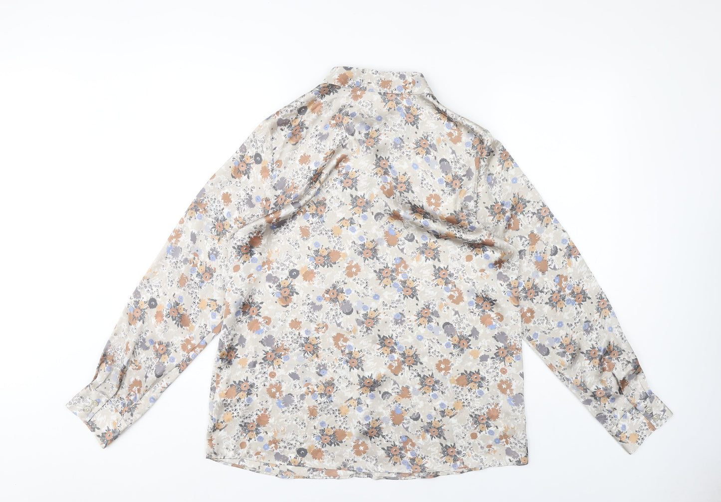 Womens UK Size 14 Marks and Spencer Multicoloured Classic Button-Up