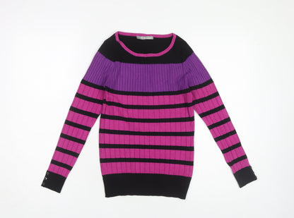 Womens UK Size 10 Marks and Spencer Multicoloured Pullover Jumper