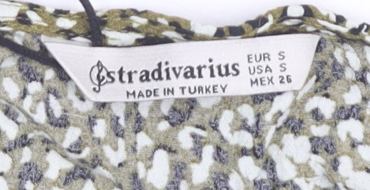 Womens UK Size S Stradivarius Multicoloured  Blouse