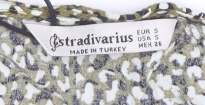 Womens UK Size S Stradivarius Multicoloured  Blouse