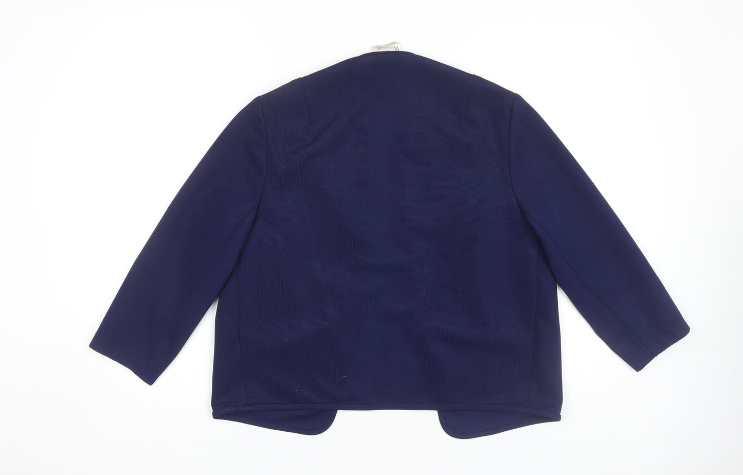 Womens UK Size 14 St Michael Blue Basic Jacket