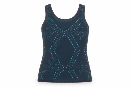 Womens UK Size 10 Per Una Blue  Tank