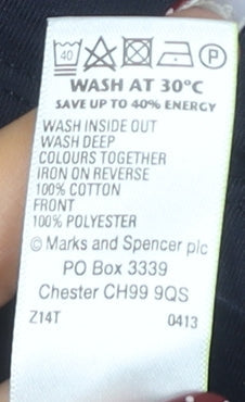 Womens UK Size 10 Per Una Blue  Tank