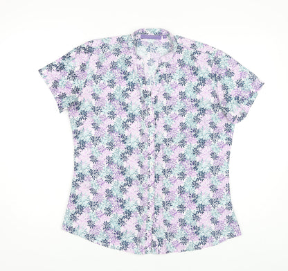 Autonomy Women's Multicoloured Floral Blouse Size 12