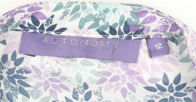 Autonomy Women's Multicoloured Floral Blouse Size 12