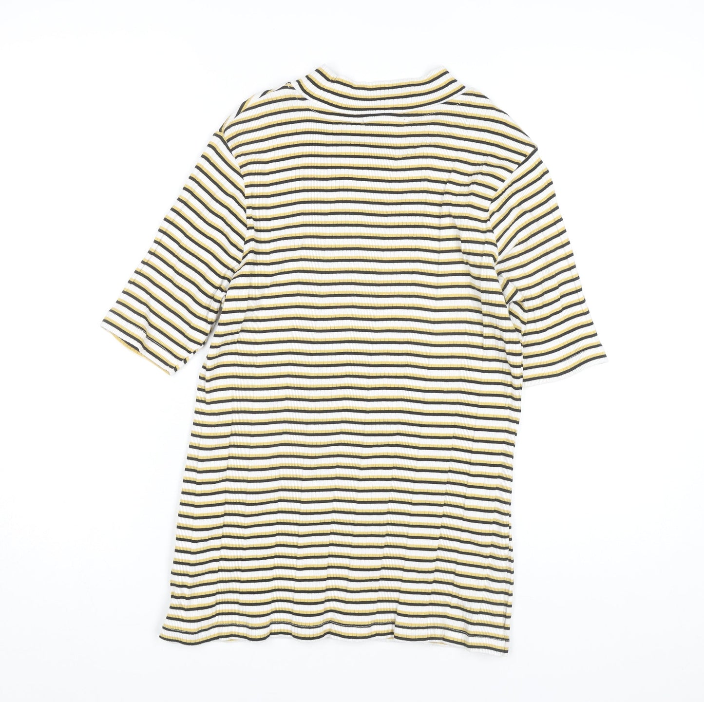 Womens UK Size 16 Marks and Spencer Multicoloured Basic T-Shirt