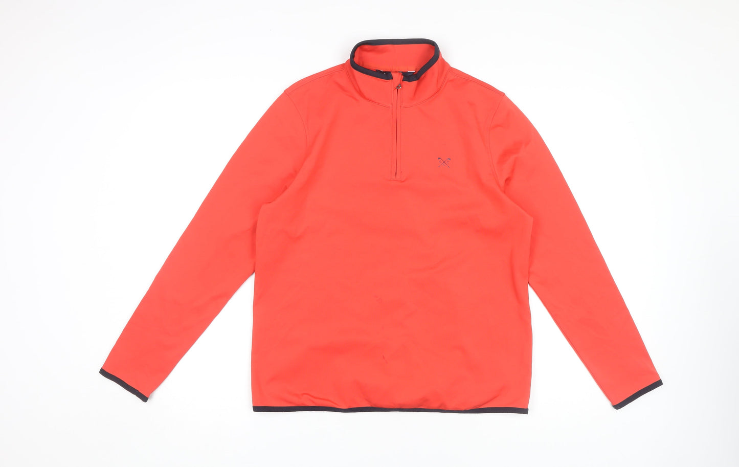 Crew Clothing Women's Red 1/4 Zip Jacket Size 12