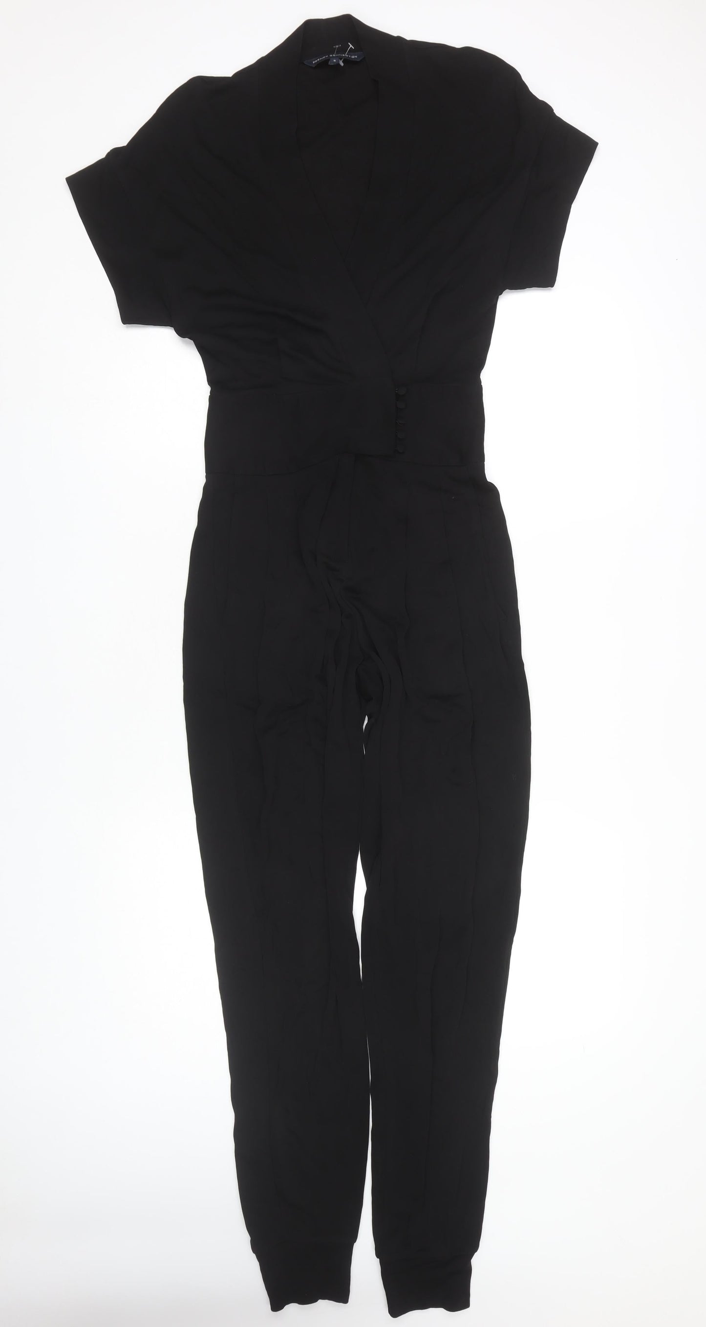 French Connection Women's Black Jumpsuit Size 6