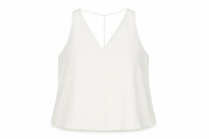 Womens UK Size 18 River Island White  Tank